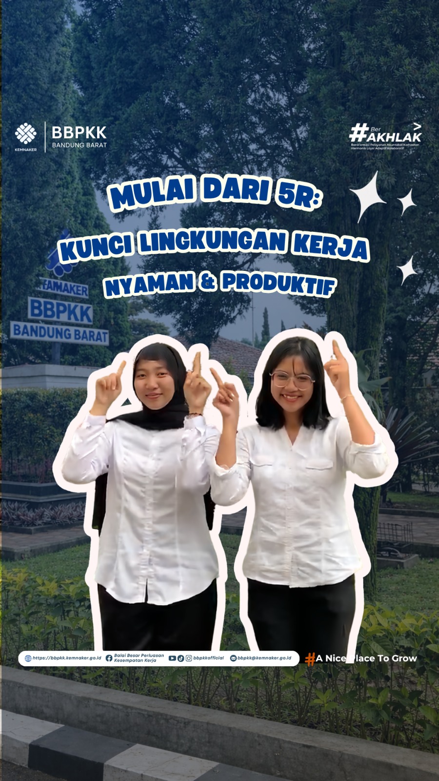 Lingkungan kerja nyaman & produktif itu bukan kebetulan, tapi sebuah kebiasaan.